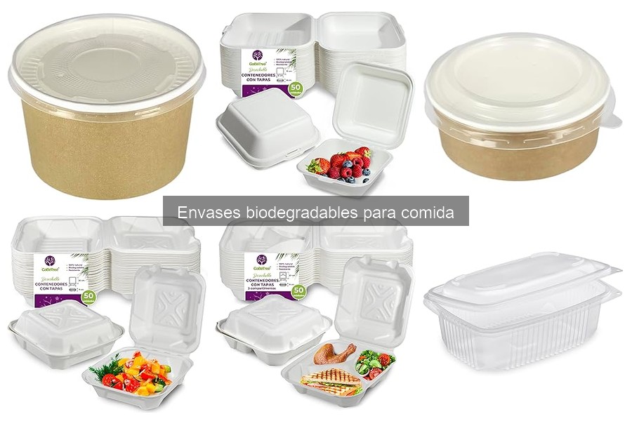 Envases biodegradables para comida: ¿Qué son y sus ventajas?