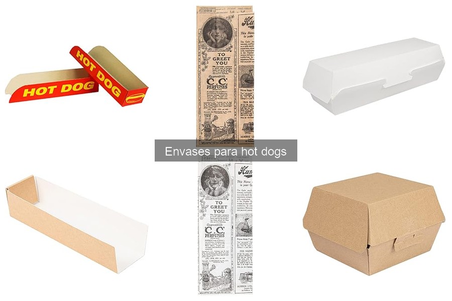 Envases para hot dogs: características y materiales esenciales