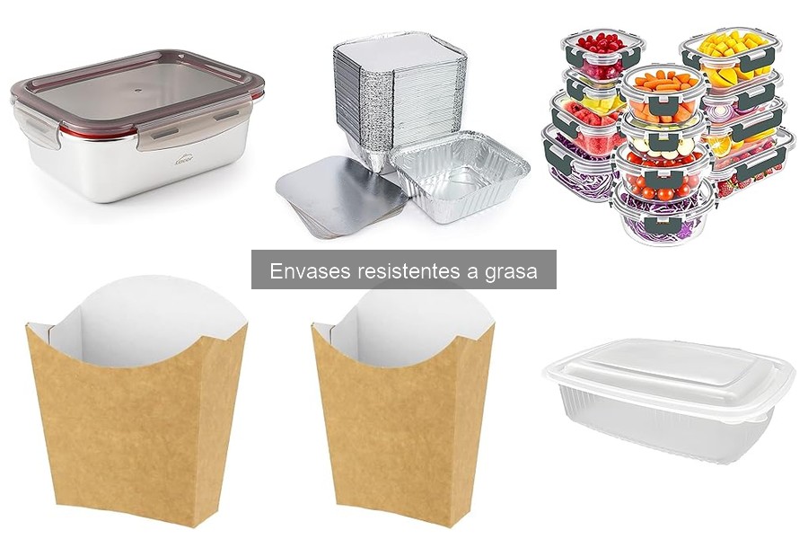 Envases resistentes a grasa: definición y características