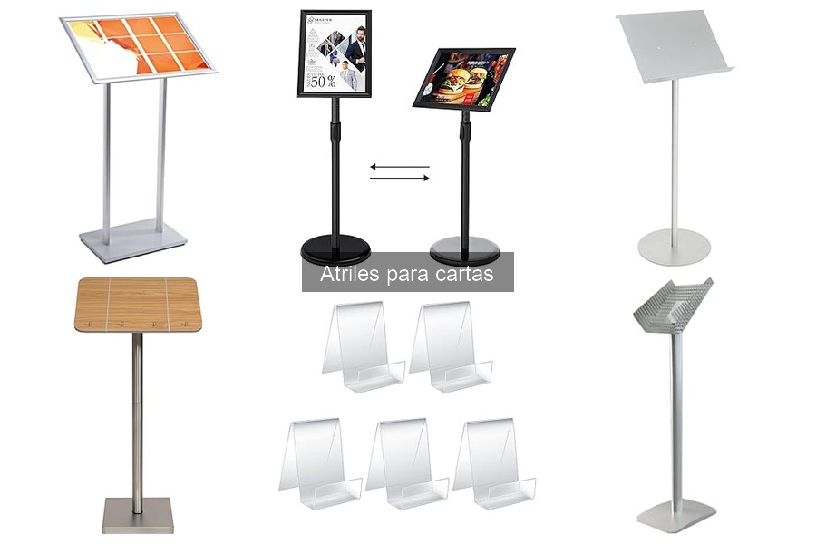 Errores comunes al elegir atriles para cartas en restaurantes