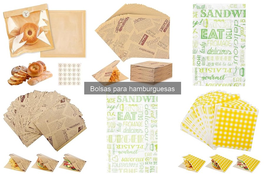 Errores comunes al elegir bolsas para hamburguesas