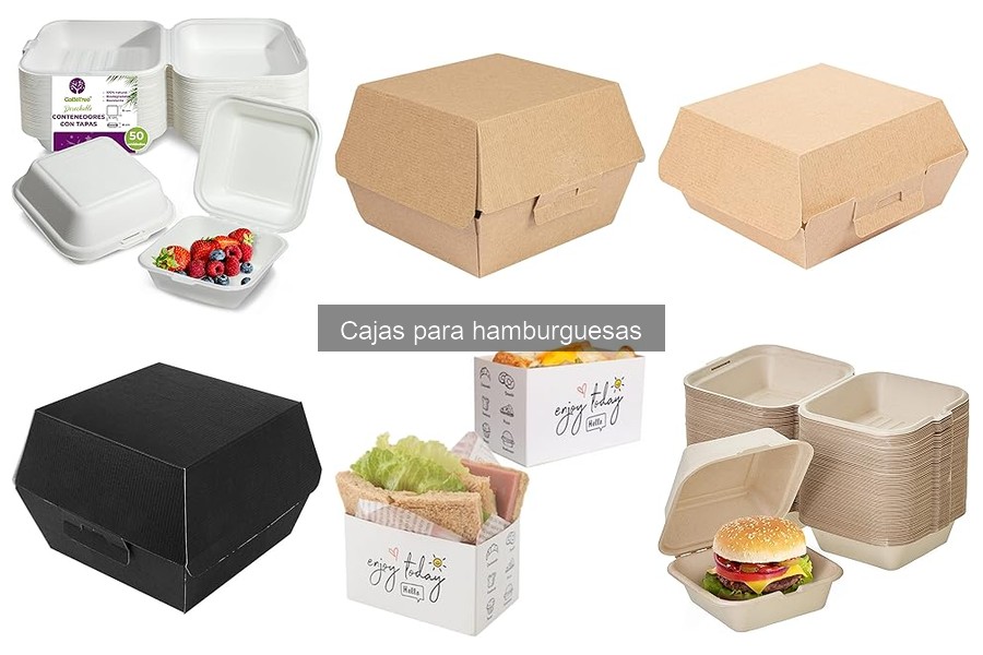 Errores comunes al elegir cajas para hamburguesas