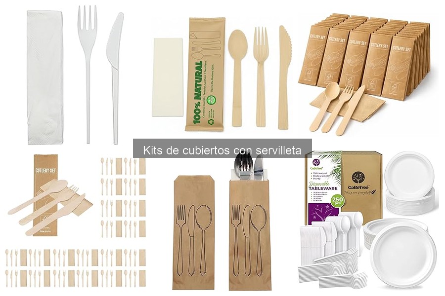 Errores comunes al elegir kits de cubiertos con servilleta