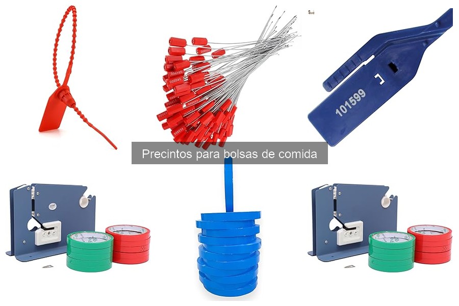 Errores comunes al elegir precintos para bolsas de comida