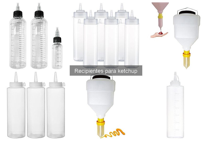 Errores comunes al elegir recipientes para ketchup