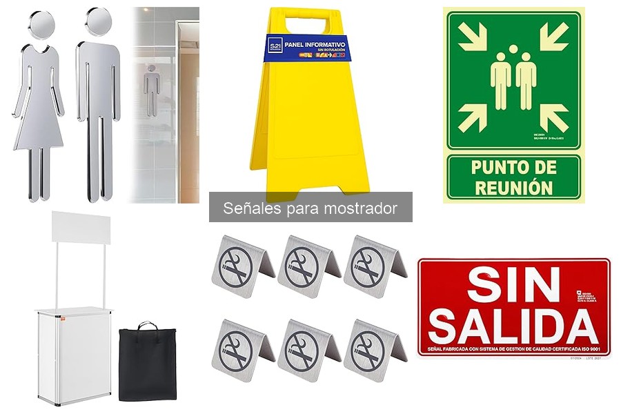 Errores comunes al elegir señales para mostrador y soluciones