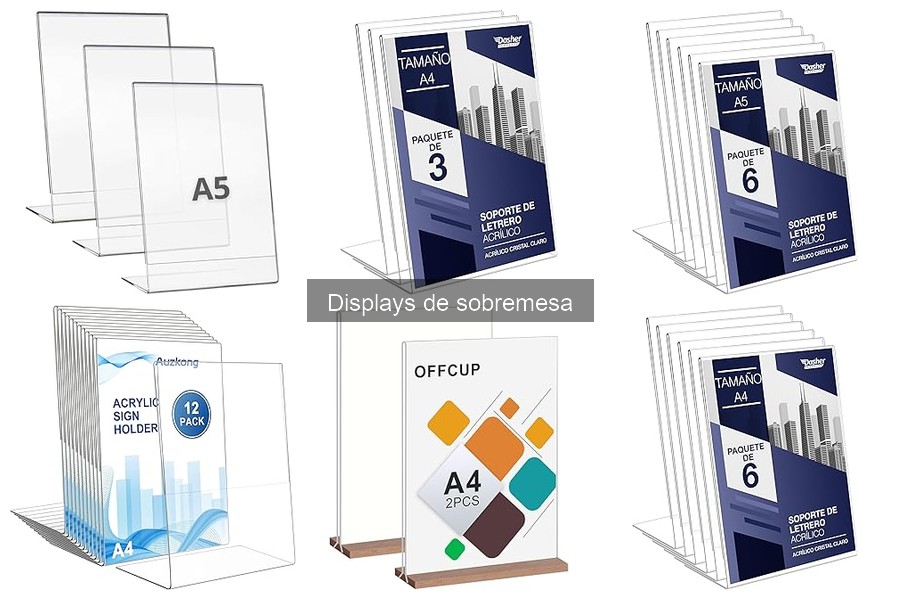 Errores comunes al elegir un display de sobremesa para restaurantes