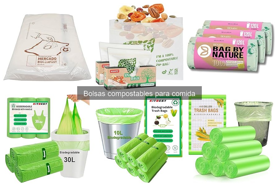 Errores comunes al usar bolsas compostables para comida