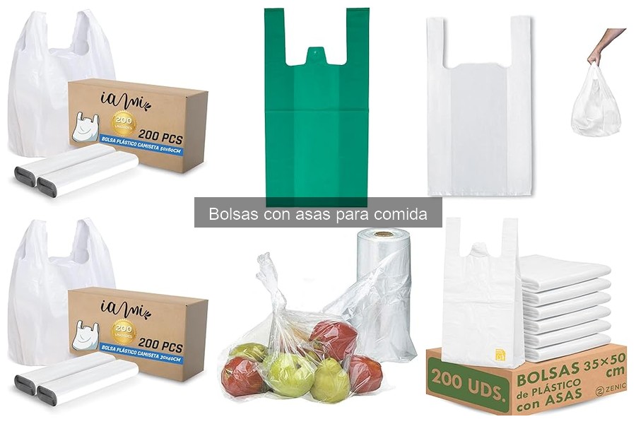 Errores comunes al usar bolsas con asas para comida