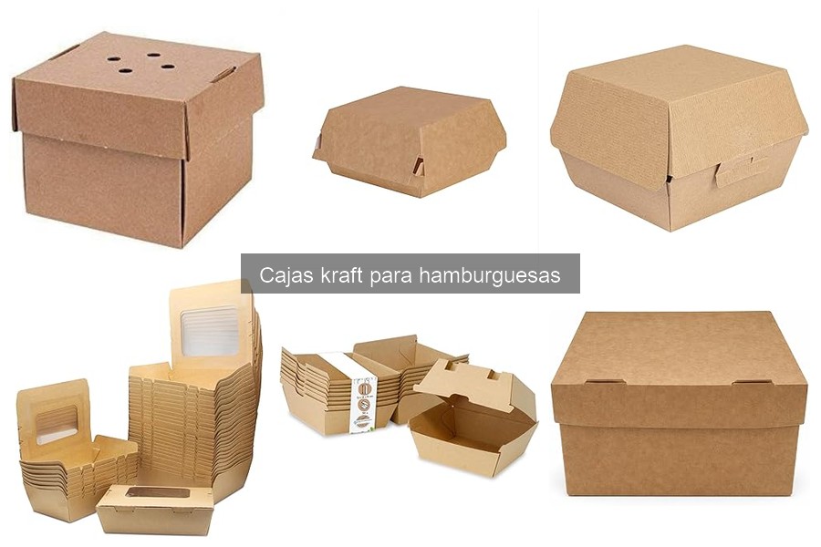Errores comunes al usar cajas kraft para hamburguesas