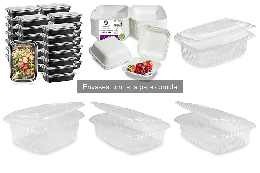 Errores comunes al usar envases con tapa para comida