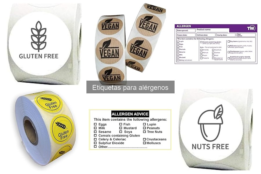 Errores comunes al usar etiquetas para alérgenos en restaurantes