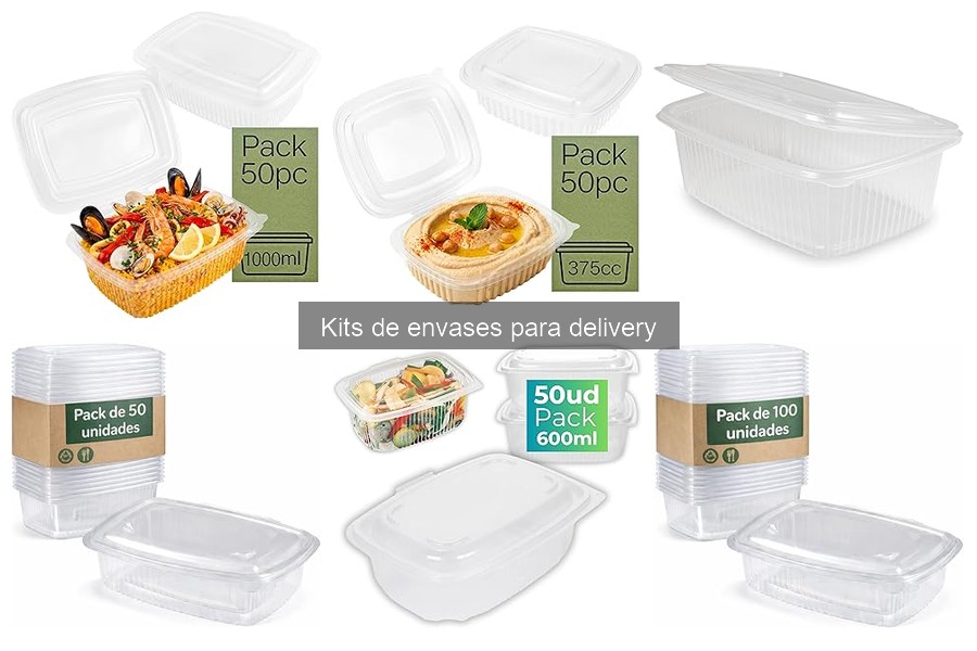 Errores comunes al usar kits de envases para delivery
