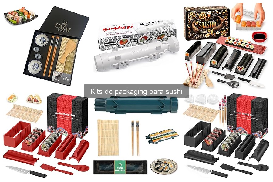Errores comunes al usar kits de packaging para sushi