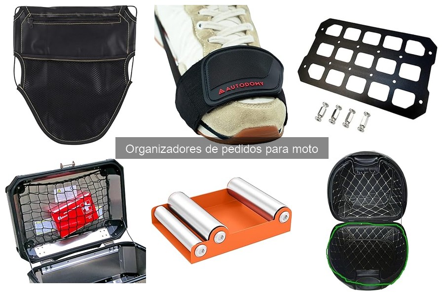 Errores comunes al usar organizadores de pedidos para moto