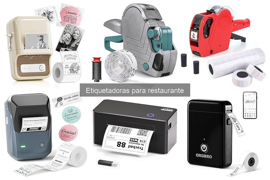 Etiquetadoras ecológicas para restaurantes: mejores opciones