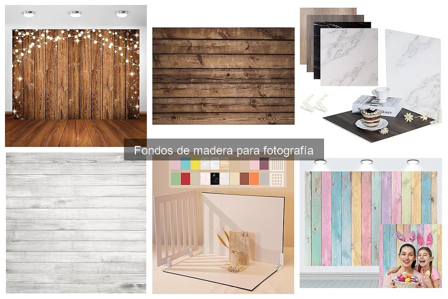 Fondos de Madera para Fotografía: ¿Qué Son y Usos?