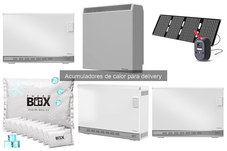 Guía de compra de acumuladores de calor para delivery
