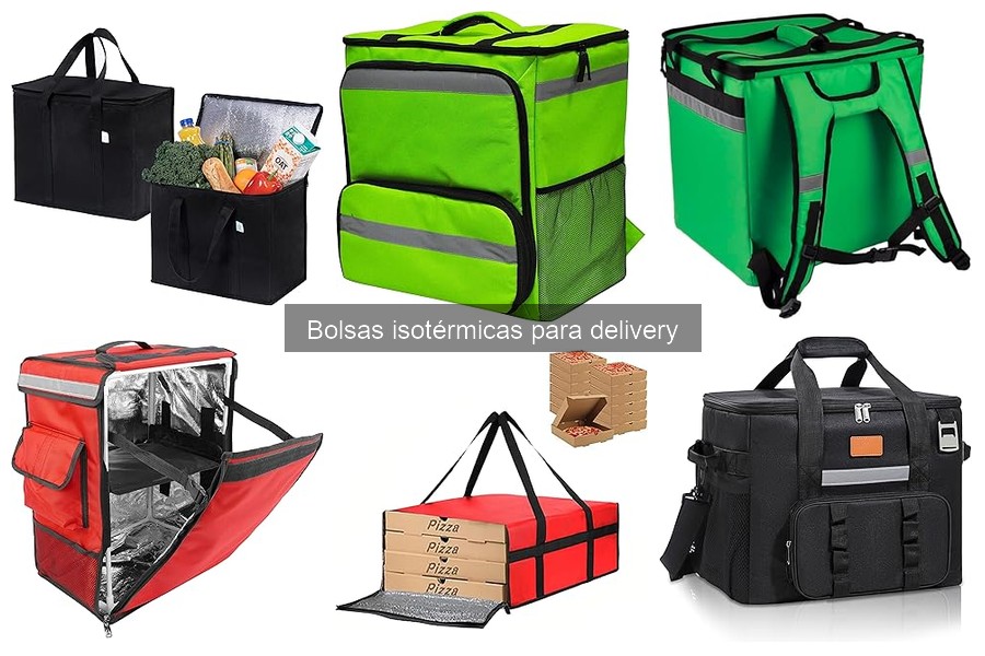 Guía de compra de bolsas isotérmicas para delivery