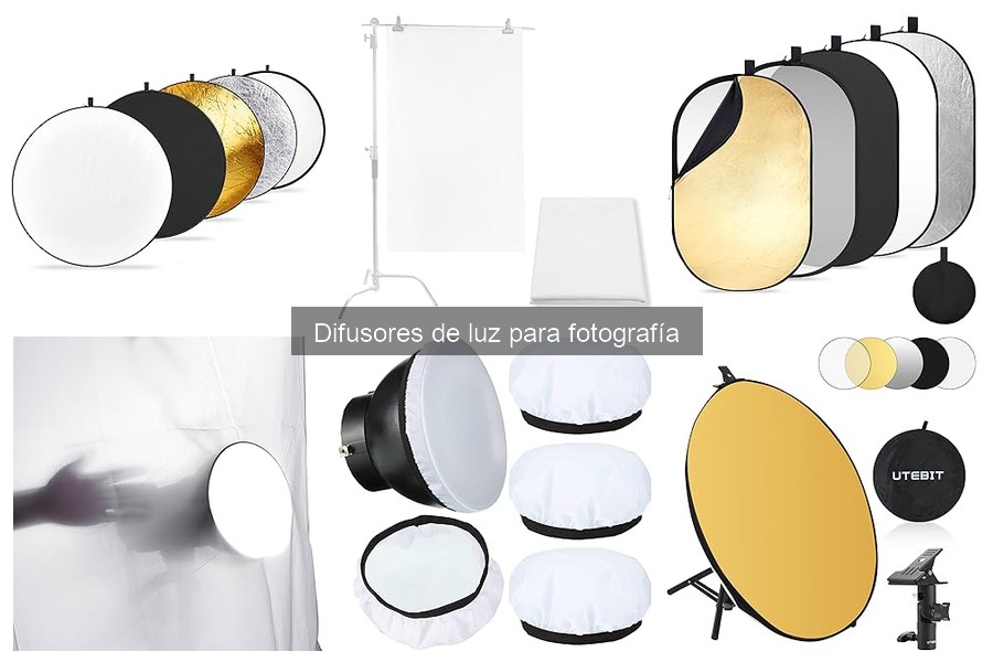 Guía de compra de difusores de luz para fotografía