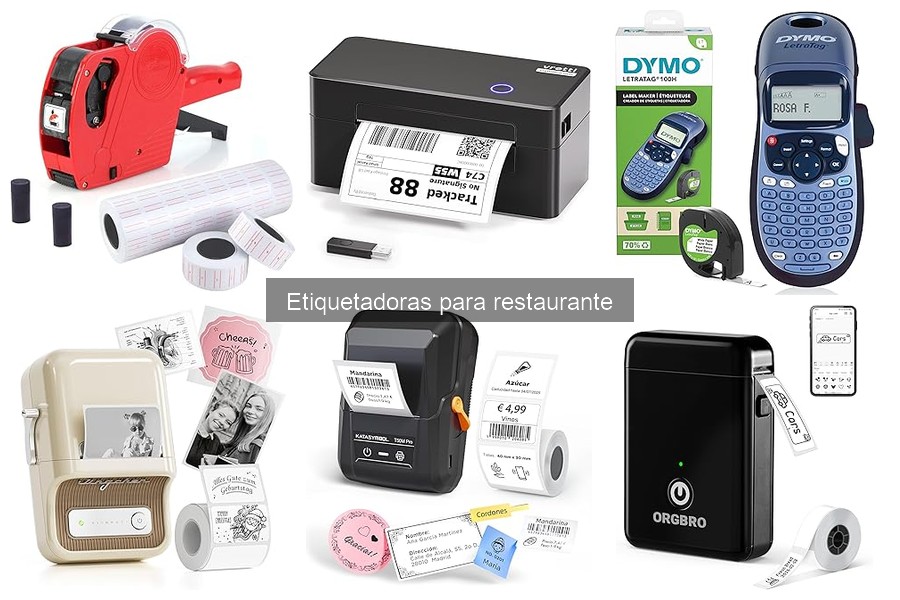 Guía de compra de etiquetadoras para restaurantes y su uso