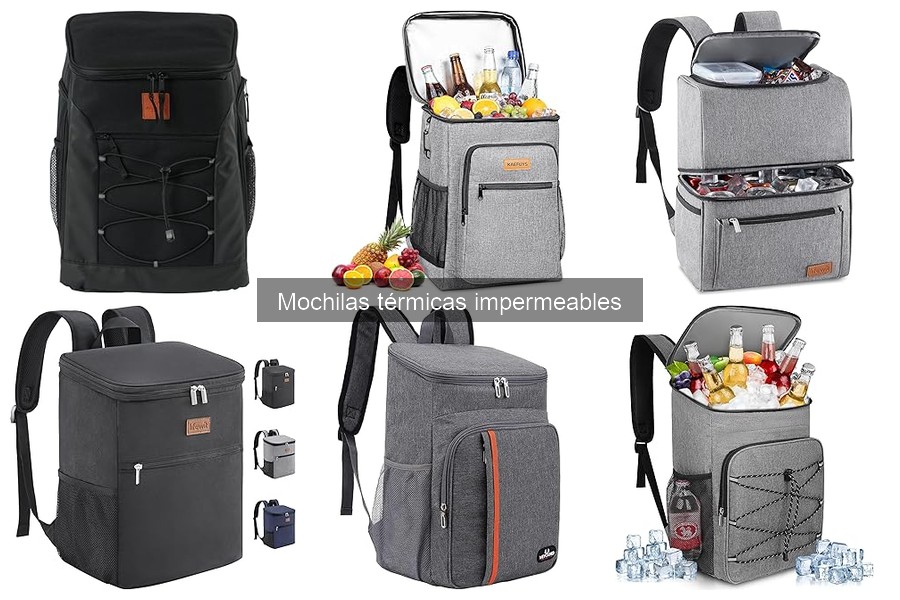 Guía de compra de mochilas térmicas impermeables