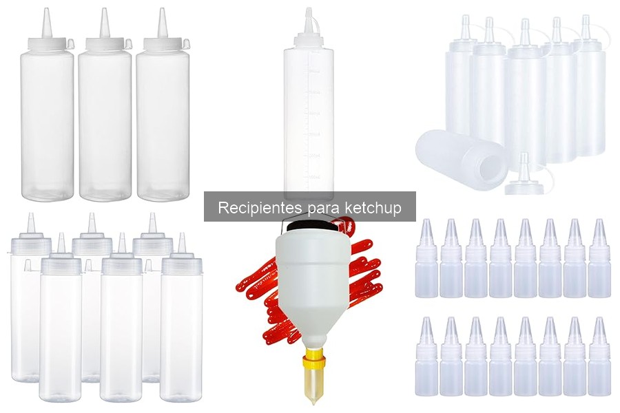Guía de Compra de Recipientes para Ketchup Efectivos