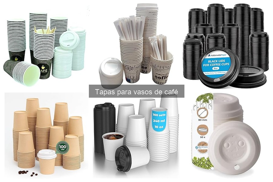 Guía de compra de tapas para vasos de café: materiales y diseños