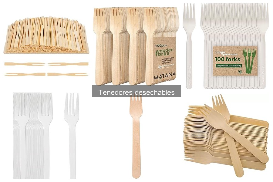 Guía de compra de tenedores desechables para restaurantes