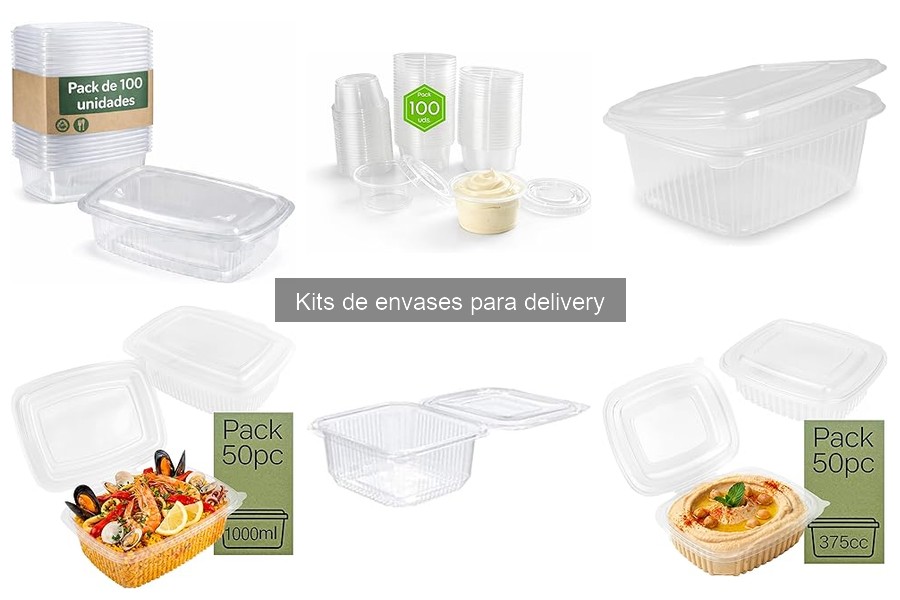 ** Guía de uso y manejo de kits de envases para delivery