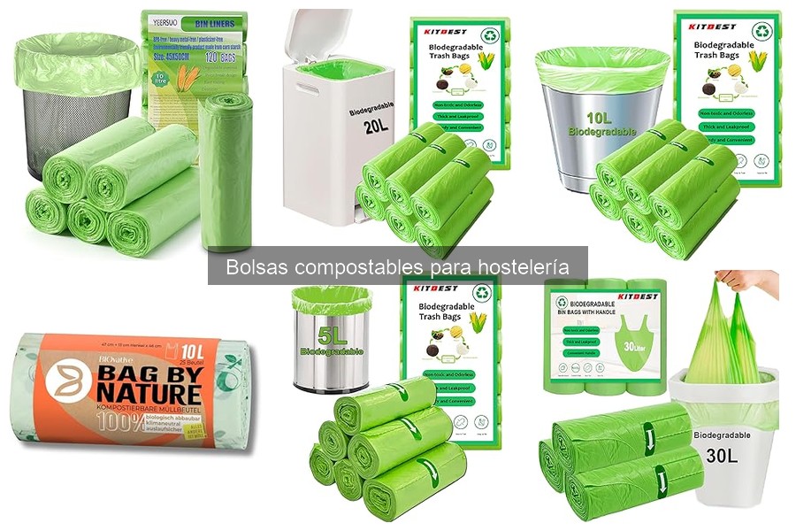 Guía para Elegir Bolsas Compostables para Restaurantes