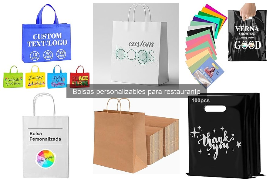 Guía para Elegir Bolsas Personalizables para Restaurantes