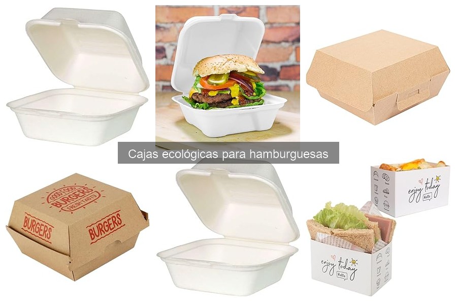 Guía para elegir cajas ecológicas para hamburguesas