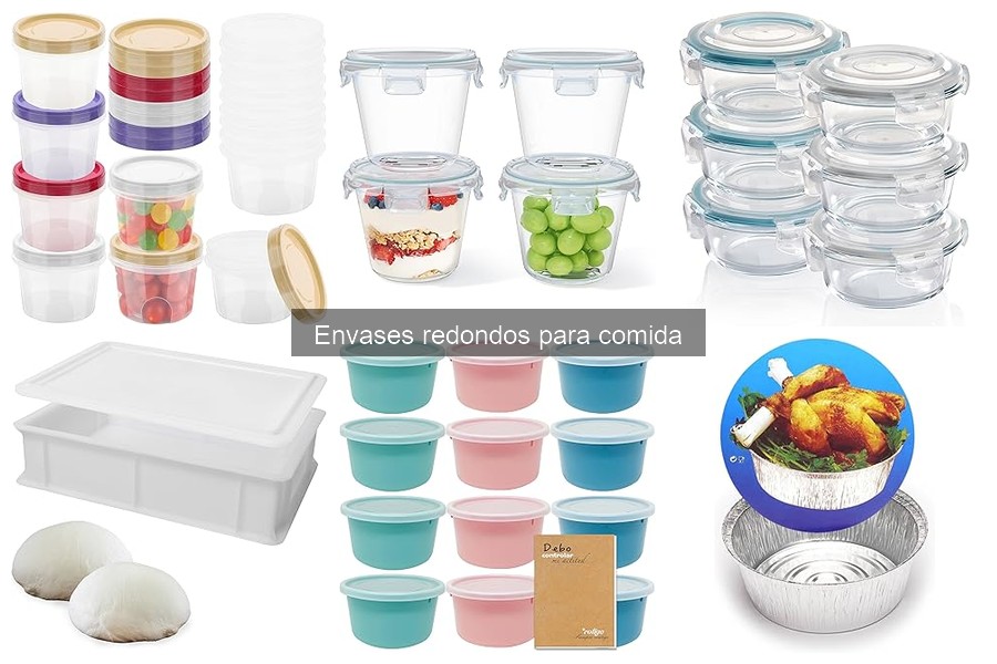 Guía para elegir envases redondos para delivery