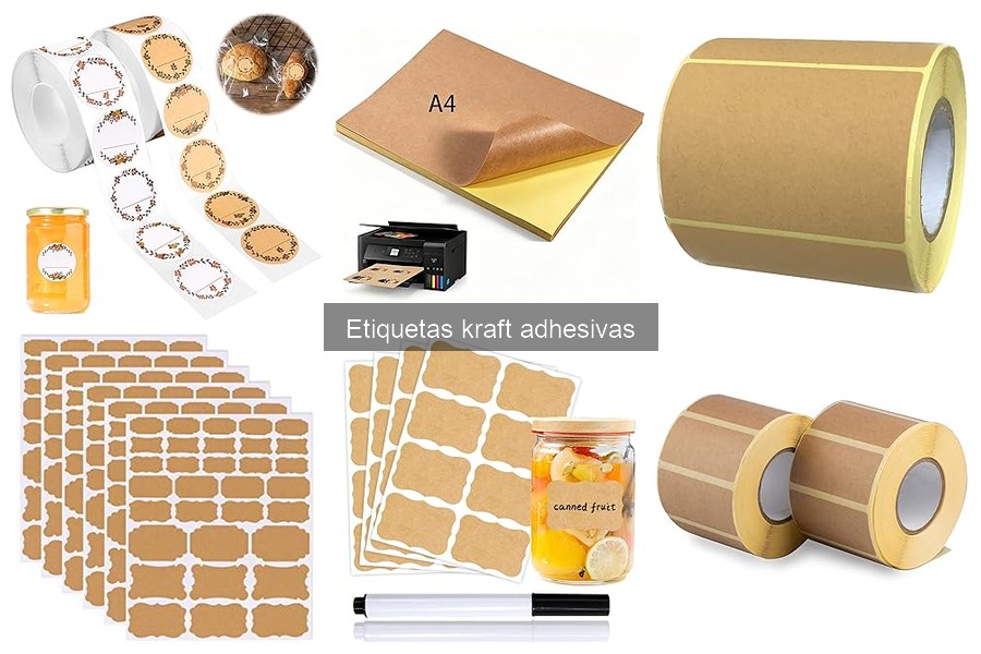 Guía para Elegir Etiquetas Kraft Adhesivas Perfectas