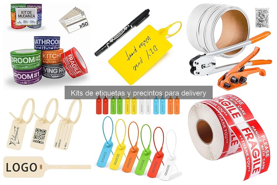 Guía para Elegir Kits de Etiquetas y Precintos para Delivery
