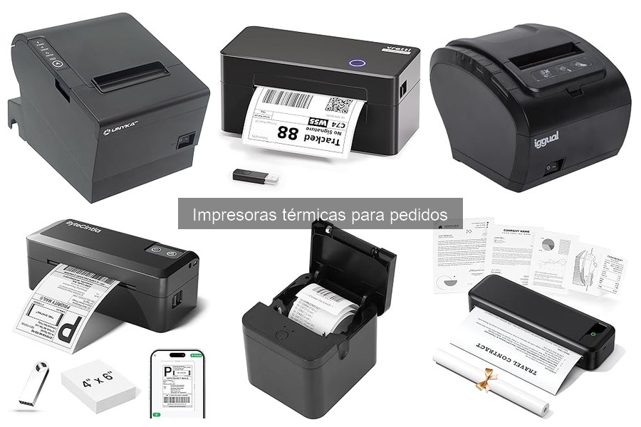 Guía para elegir la mejor impresora térmica para pedidos
