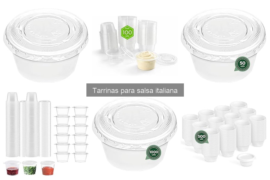 Guía para Elegir la Mejor Tarrina para Salsa Italiana