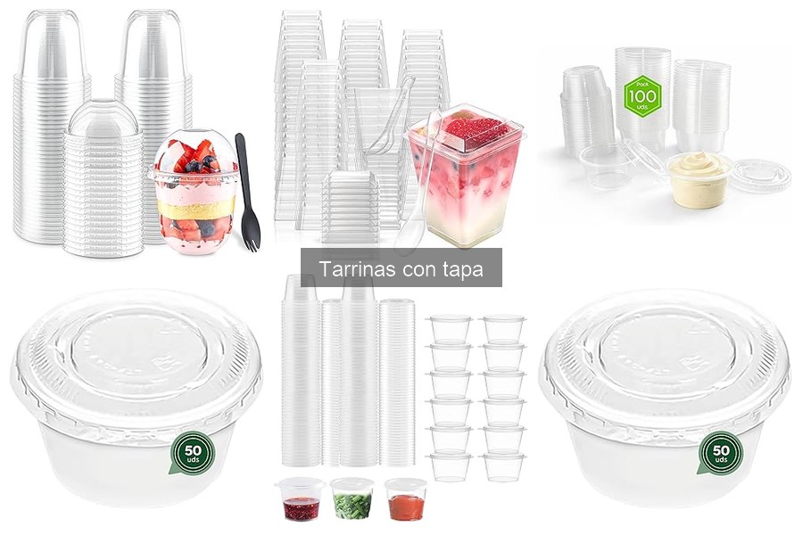 Guía para Elegir las Mejores Tarrinas con Tapa para Comida