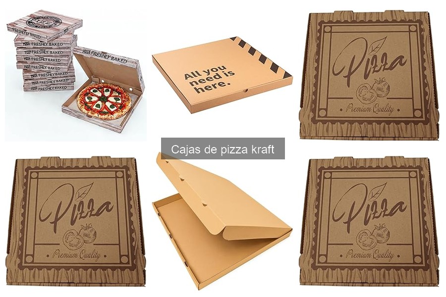 Ideas creativas para decorar cajas de pizza kraft