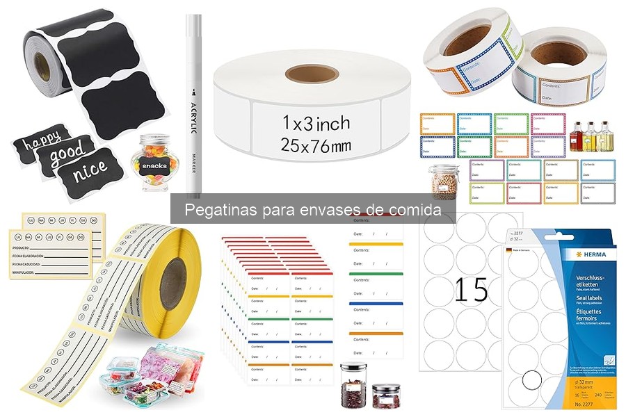 Ideas creativas para personalizar envases con pegatinas