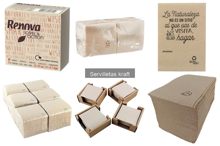 ** Ideas creativas para personalizar servilletas kraft en eventos