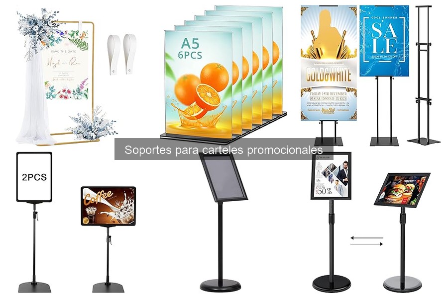 Ideas Creativas para Soportes de Carteles Promocionales en Restaurantes