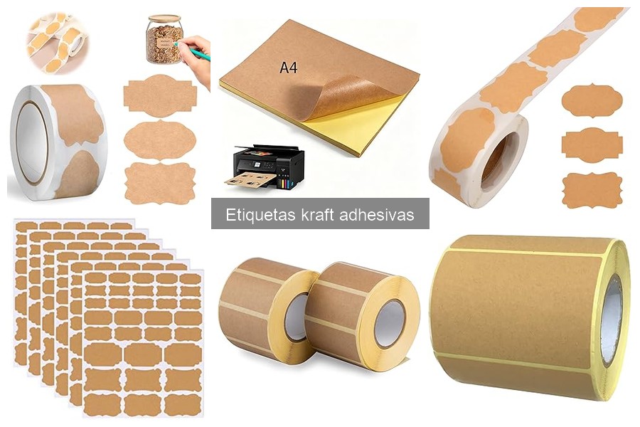 Impacto ambiental de las etiquetas kraft adhesivas