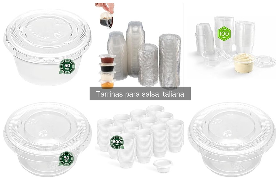Impacto Ambiental de las Tarrinas para Salsa Italiana