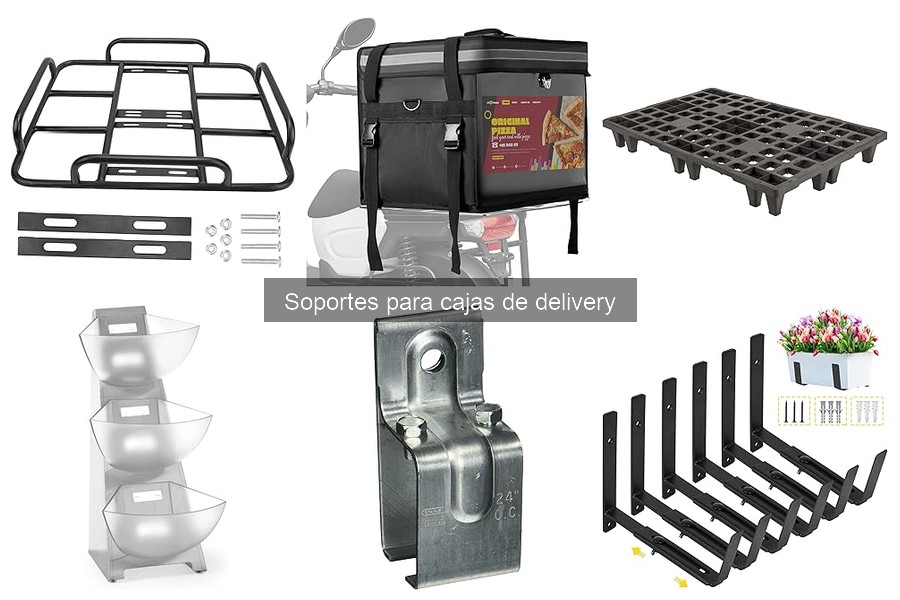 Impacto de los soportes para cajas de delivery en el servicio