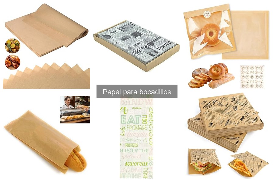 Impacto del papel para bocadillos en la presentación de alimentos