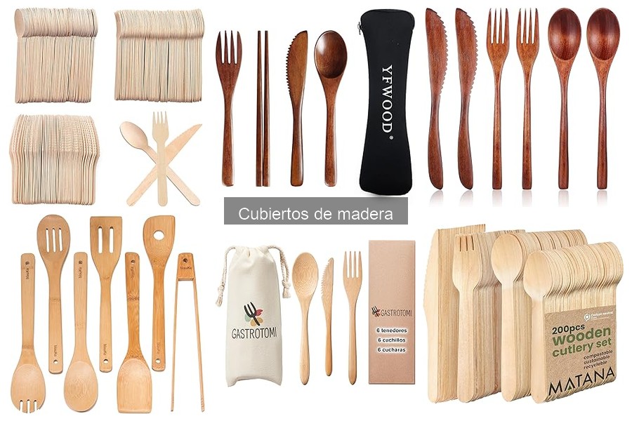 Innovaciones en cubiertos de madera para restaurantes en 2023
