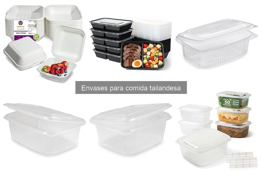 Los Mejores Envases para Comida Tailandesa: Tips y Usos