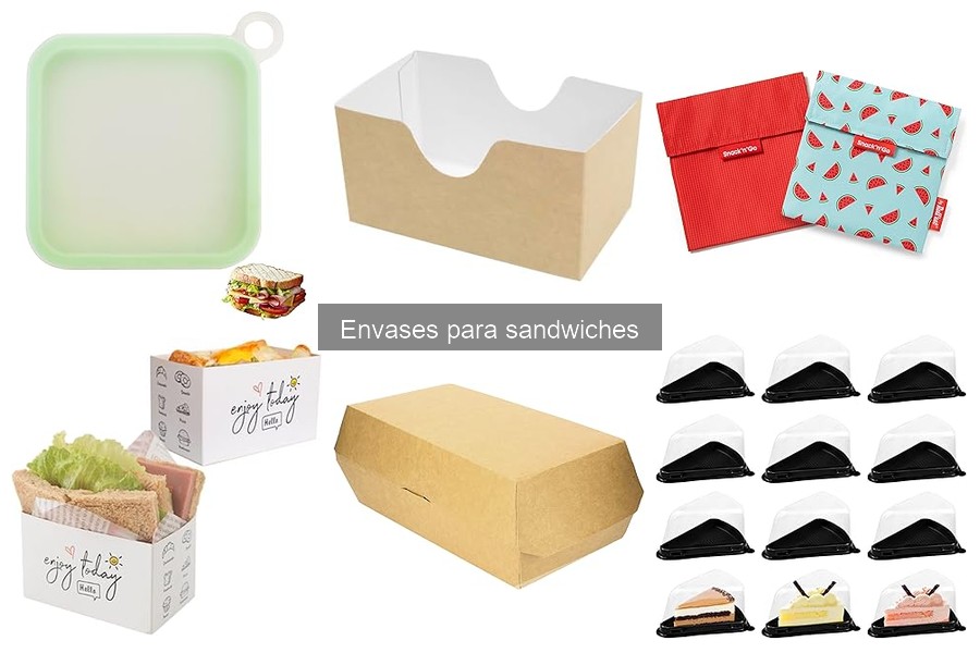 Mantén la frescura de tus sándwiches con envases adecuados